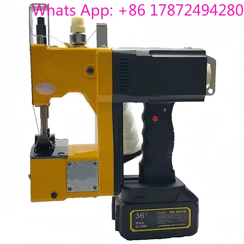 Industrial Textile Sewing Machine - ماكينة خياطة كهربائية محمولة لإغلاق الأكياس