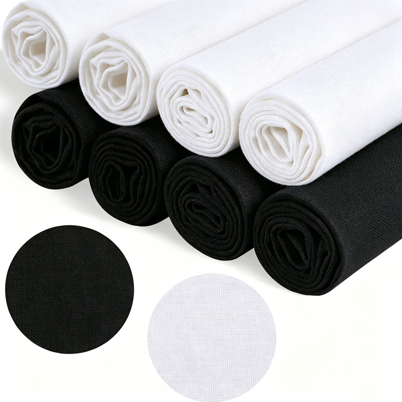 Sewing Embroidery Fabric - 8 قطع من قماش الكتان مقاس