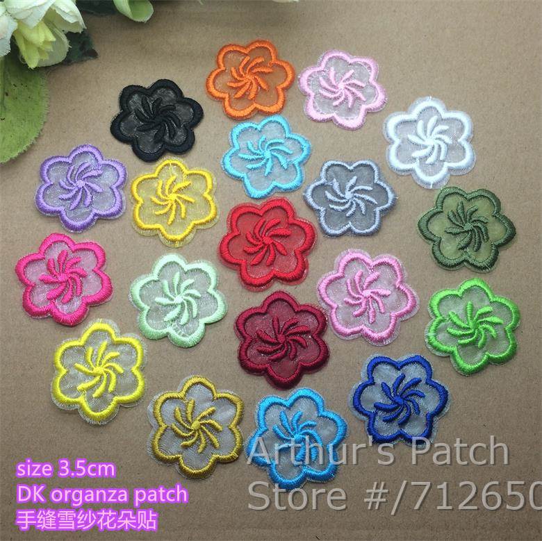 Sewing Id - جديد وصول 10 قطعة زهرة مطرزة