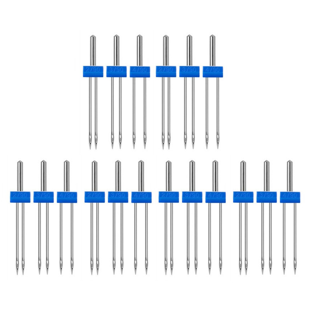 Twin Needle Stretch - 18 قطعة ماكينة خياطة من الفولاذ