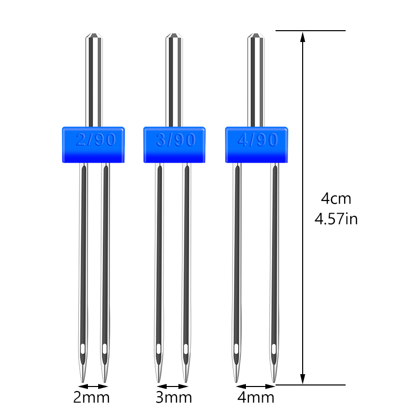KRABALL إبر مزدوجة لأجزاء ماكي - مراجعة Twin Needle Stretch وسعره