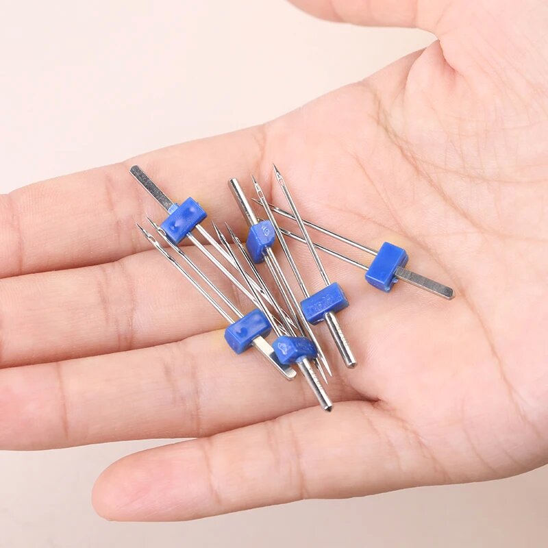 إبر مزدوجة لأجزاء ماكينة الخيا - مراجعة Twin Needle Stretch وسعره