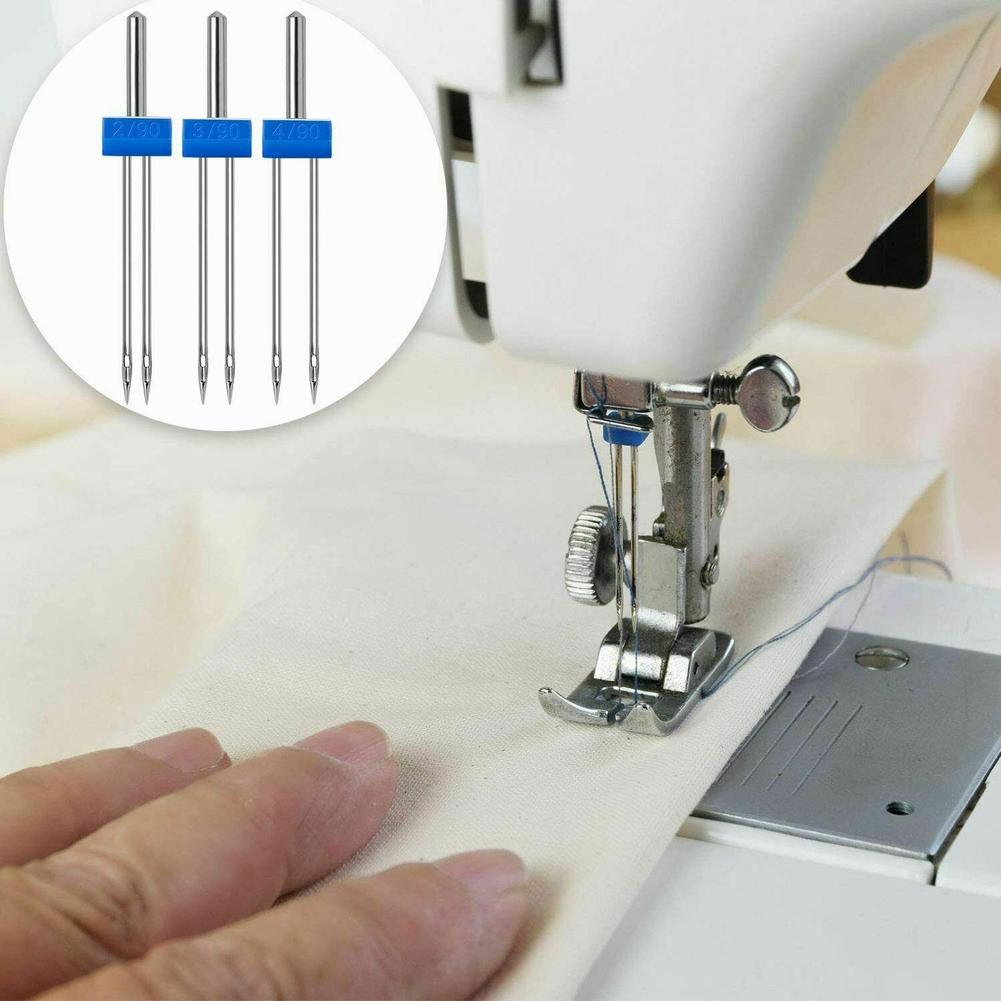 إبر خياطة مزدوجة احترافية لماك - مراجعة Twin Needle Stretch وسعره