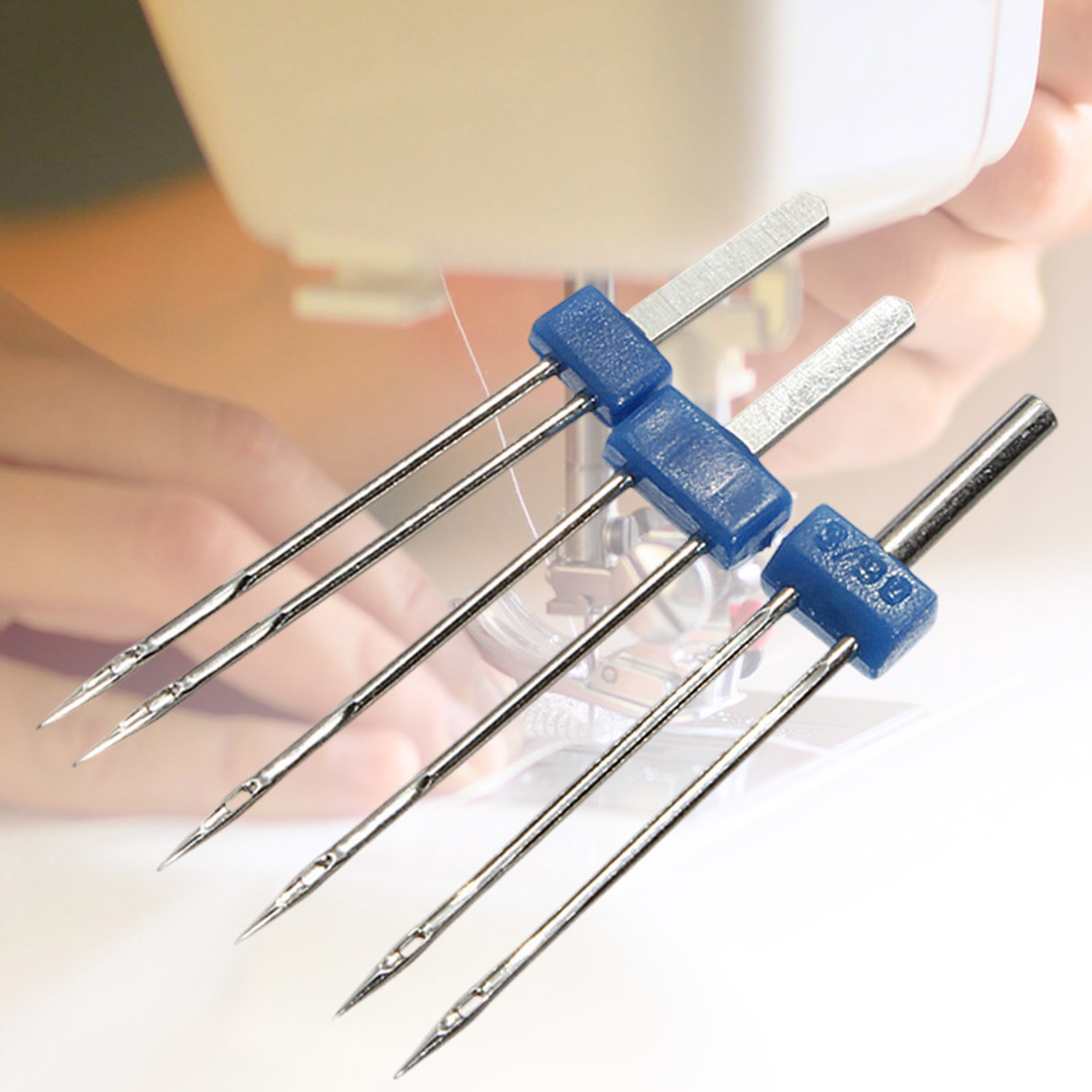 مجموعة من 3 إبر مزدوجة لماكينة - مراجعة Twin Needle Stretch وسعره