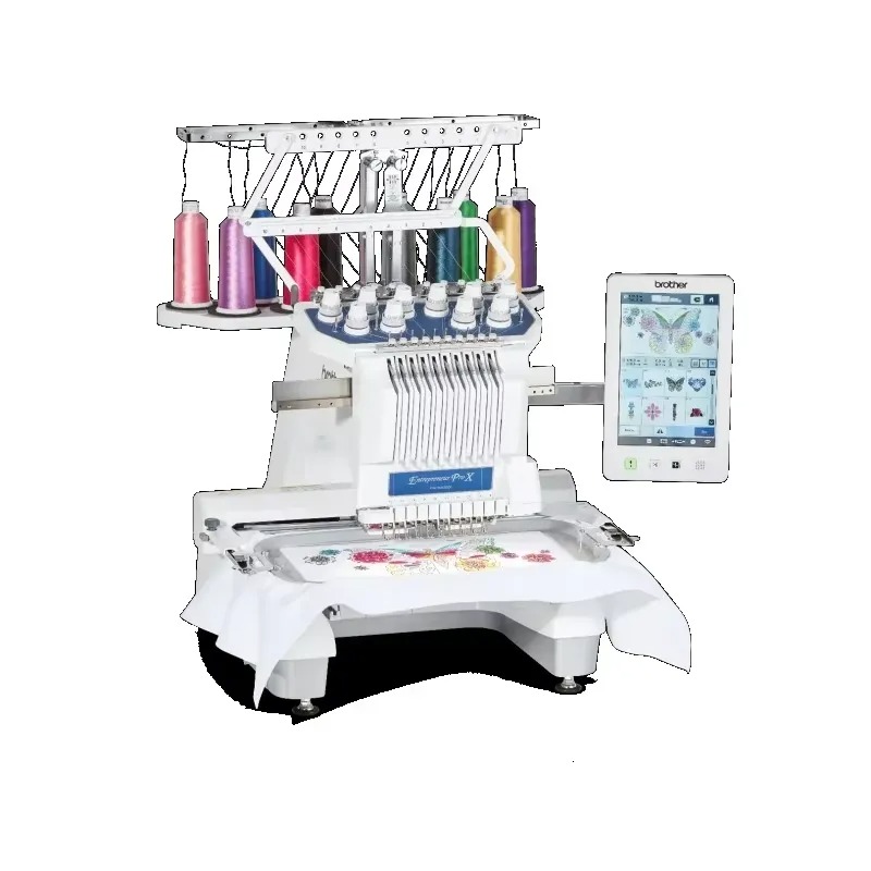 ماكينة تطريز صناعية متعددة الو - مراجعة Industrial Textile Sewing Machine وسعره