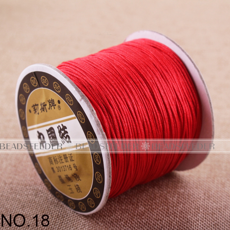 خيط اليشم الصيني للعقد 0.8 مم، - مراجعة Sewing Knit وسعره