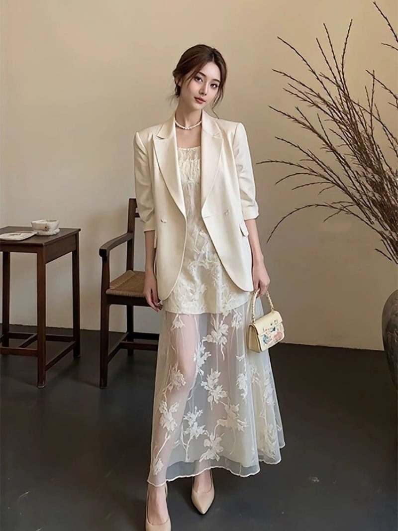 جديد الراقية الخريف فستان مجمو - مراجعة Sewing Jackets وسعره