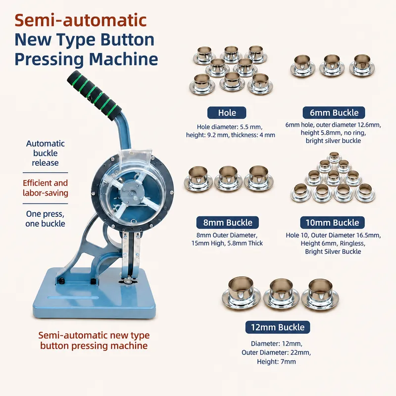 ماكينة خياطة أزرار شبه أوتومات - مراجعة Industrial Textile Sewing Machine وسعره